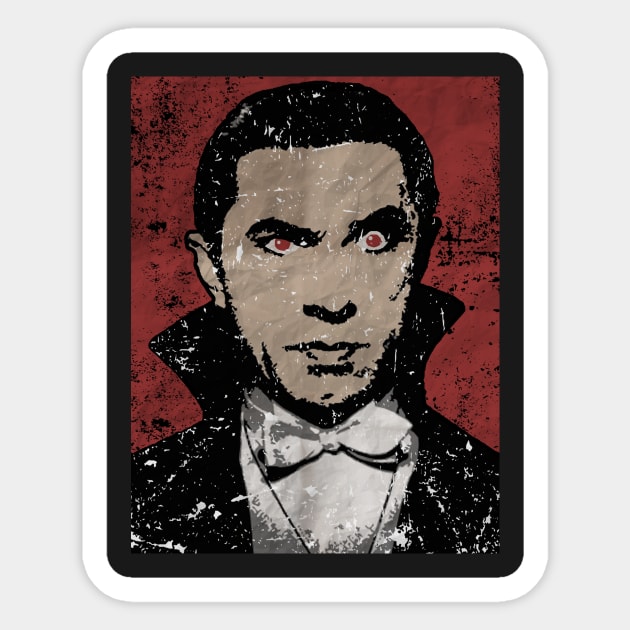 GOLDEN AGE HORROR (Dracula) Sticker by TheReverie